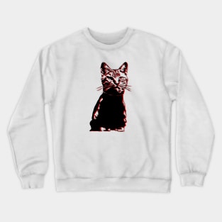 tracktop catt Crewneck Sweatshirt